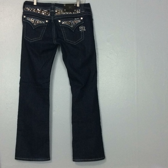 Miss Me Embellished Easy Boot Jeans 30 #JE5731E2R - Picture 2 of 8